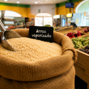 Arroz vaporizado
