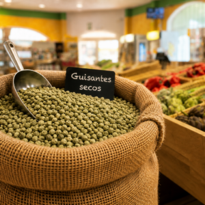 Guisantes secos