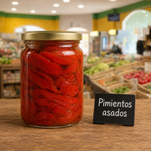 Pimientos asados